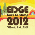"Edge Goes to Camp" logo design for Summit Church, Orlando, Florida