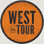 "West in Tour," Nick West Logo Design