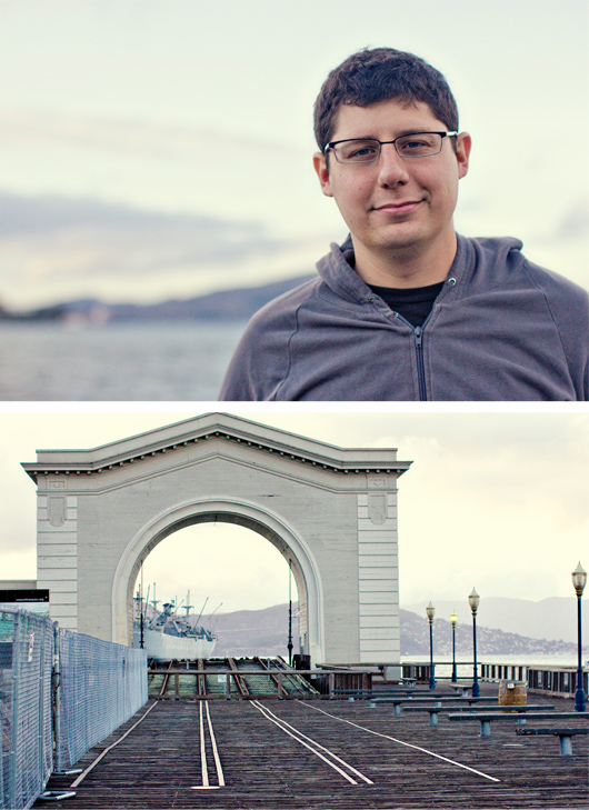 san francisco rain road arch