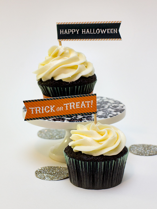 Halloween Cupcake Toppers Sarah Hearts