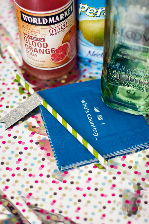 Blood Orange and Pear Gin Cocktail from Sarah Hearts