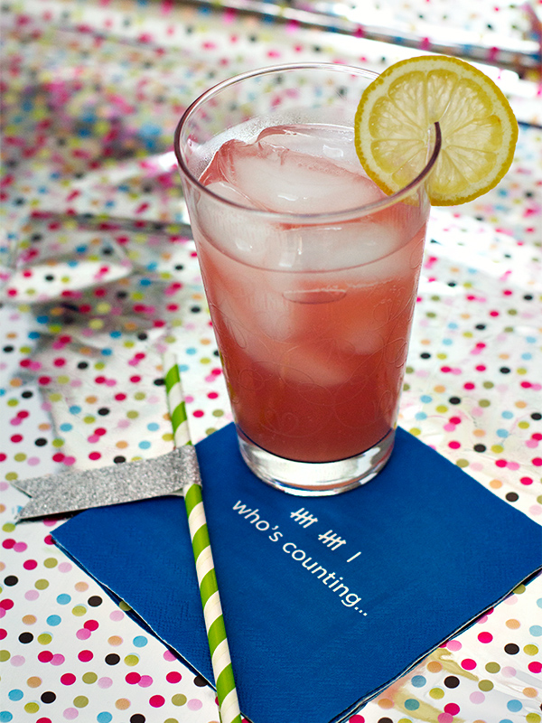 Blood Orange and Pear Gin Cocktail from Sarah Hearts