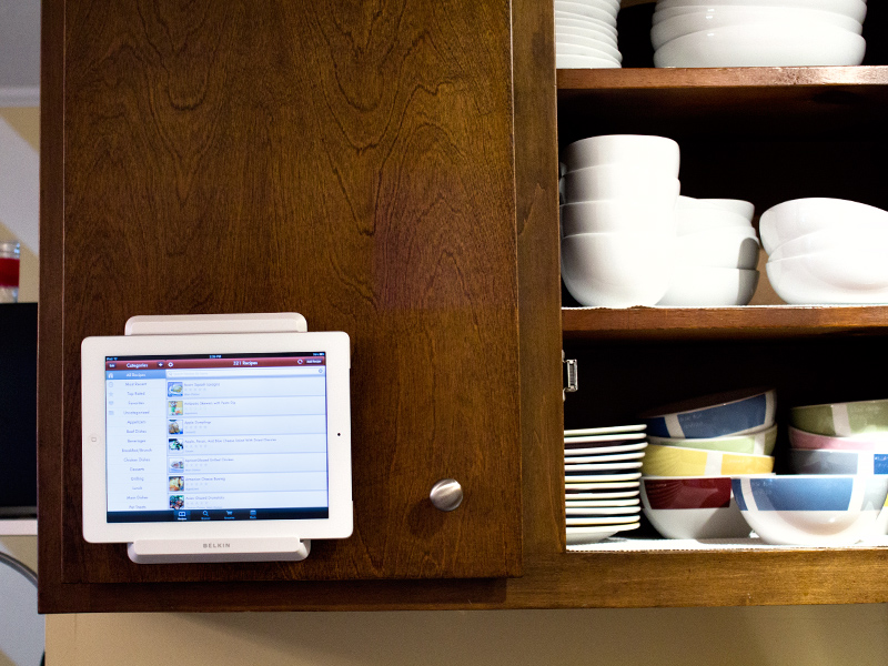 Favorite Find // iPad Cabinet Mount | Sarah Hearts Favorite Find // iPad Cabinet Mount | Sarah Hearts
