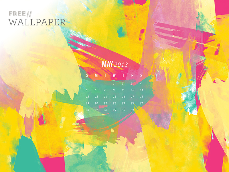 May Calendar Wallpaper | Sarah Hearts
