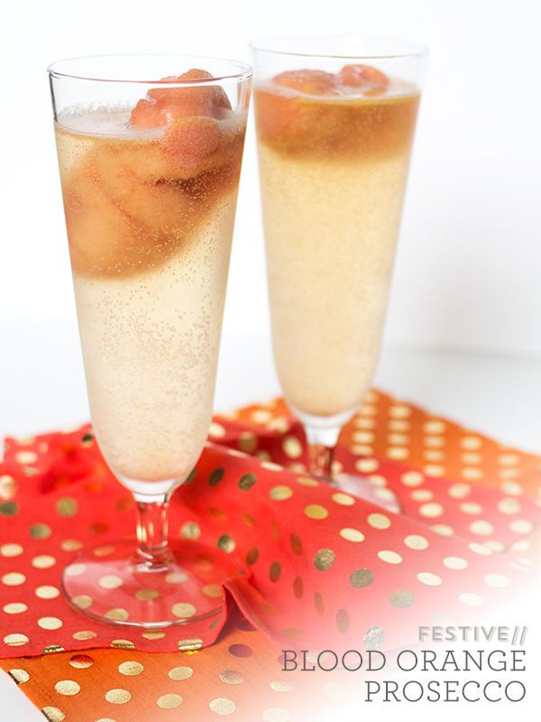 Blood Orange Prosecco | Sarah Hearts for The Flair Exchange