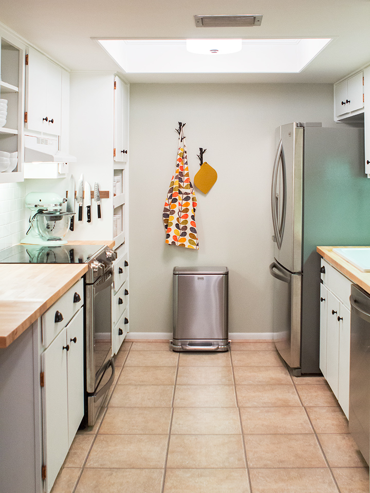 DIY Small Galley Kitchen Remodel - Sarah Hearts