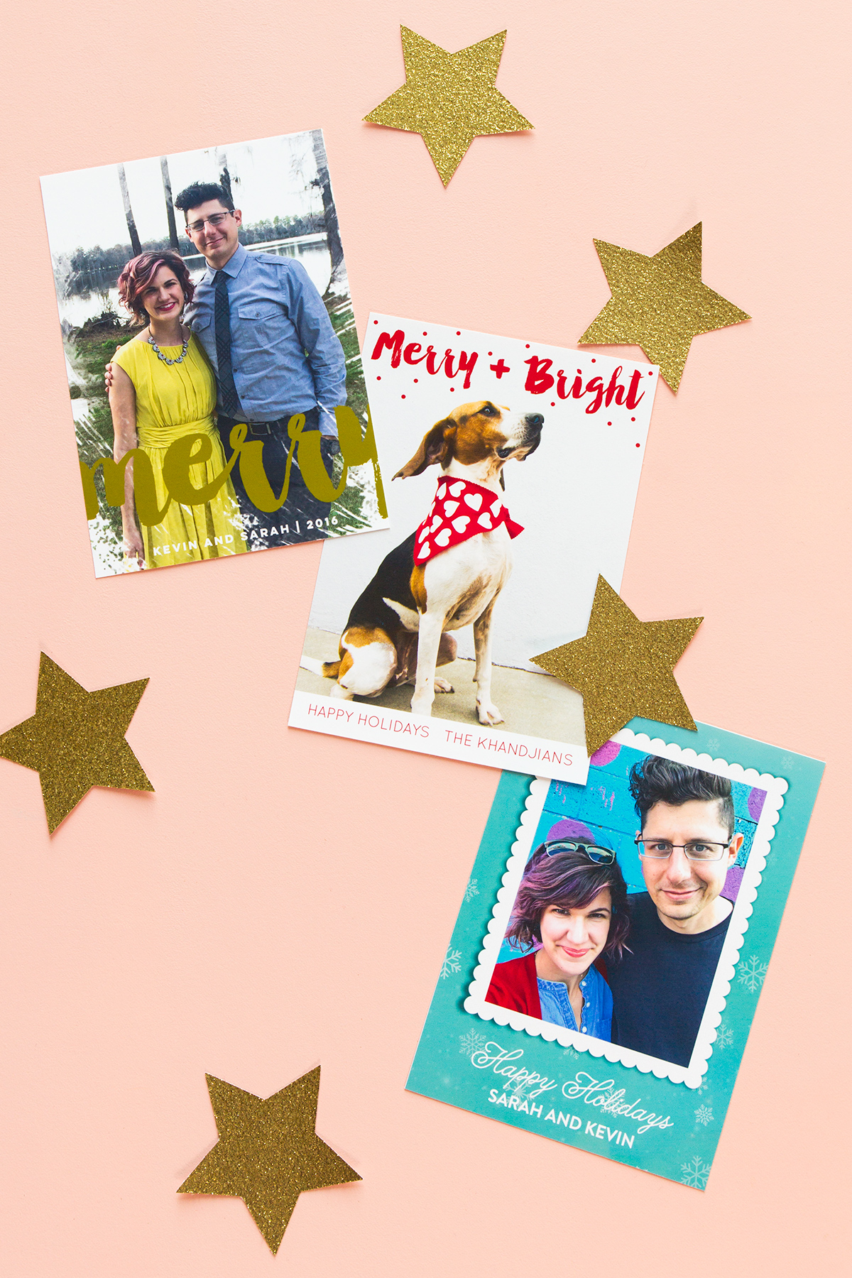 Designing and printing your own holiday photo cards is easier than you think when you use Adobe Photoshop Elements 15.