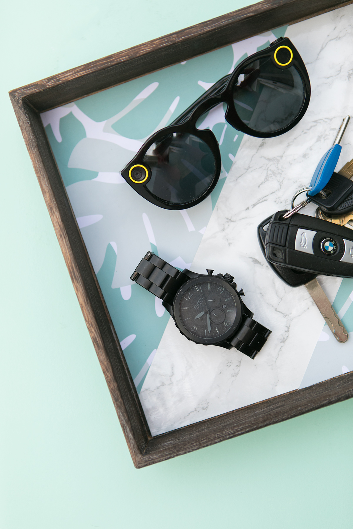 Easy DIY Catch All Wood Tray Sarah Hearts