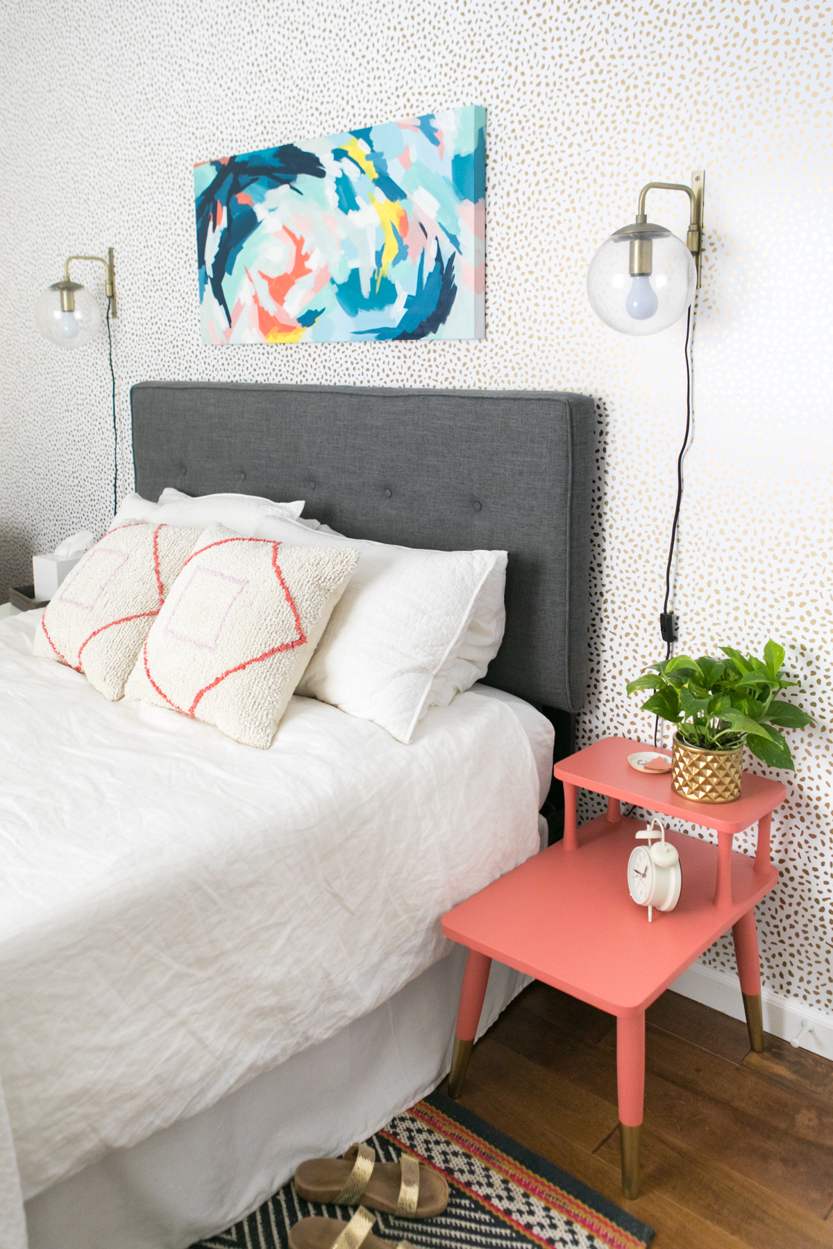Loving this master bedroom refresh with @devinecolor items from @target