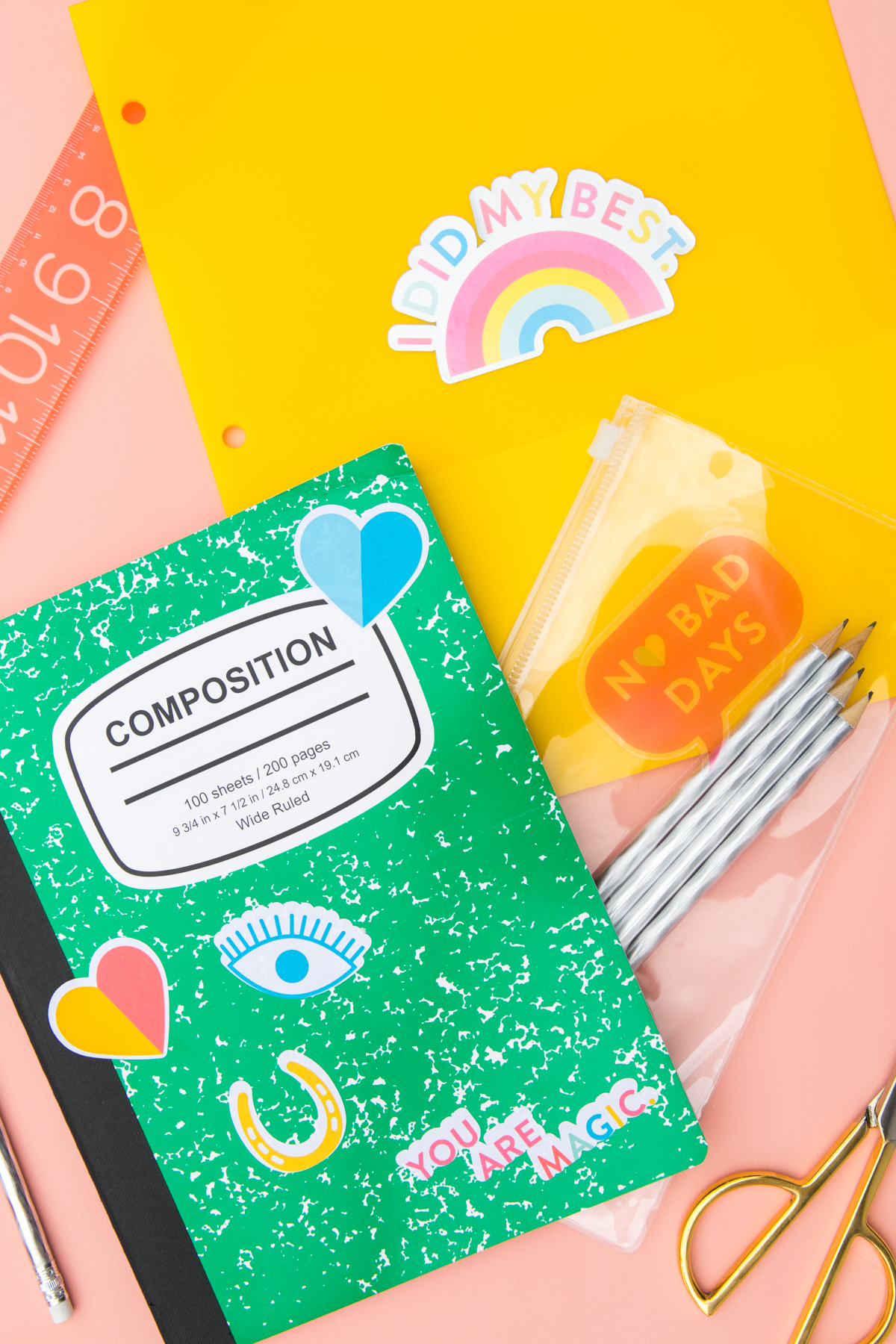 DIY Printable Rainbow Sticker Sheets Sarah Hearts