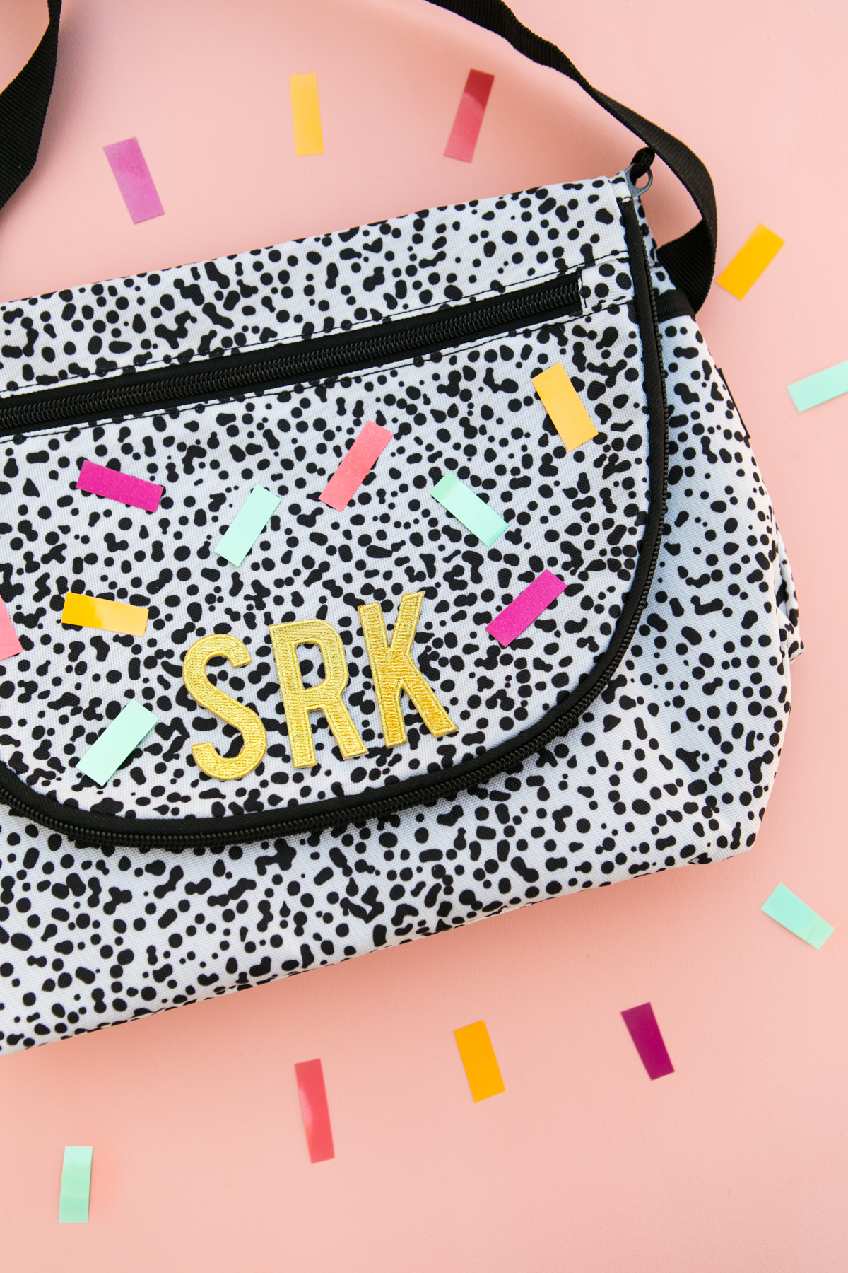 DIY Colorful Decorated Lunch Bag Sarah Hearts