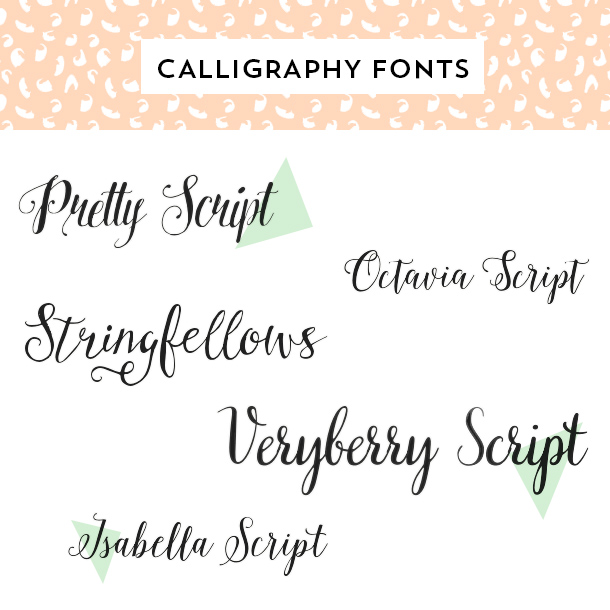 font for script writing