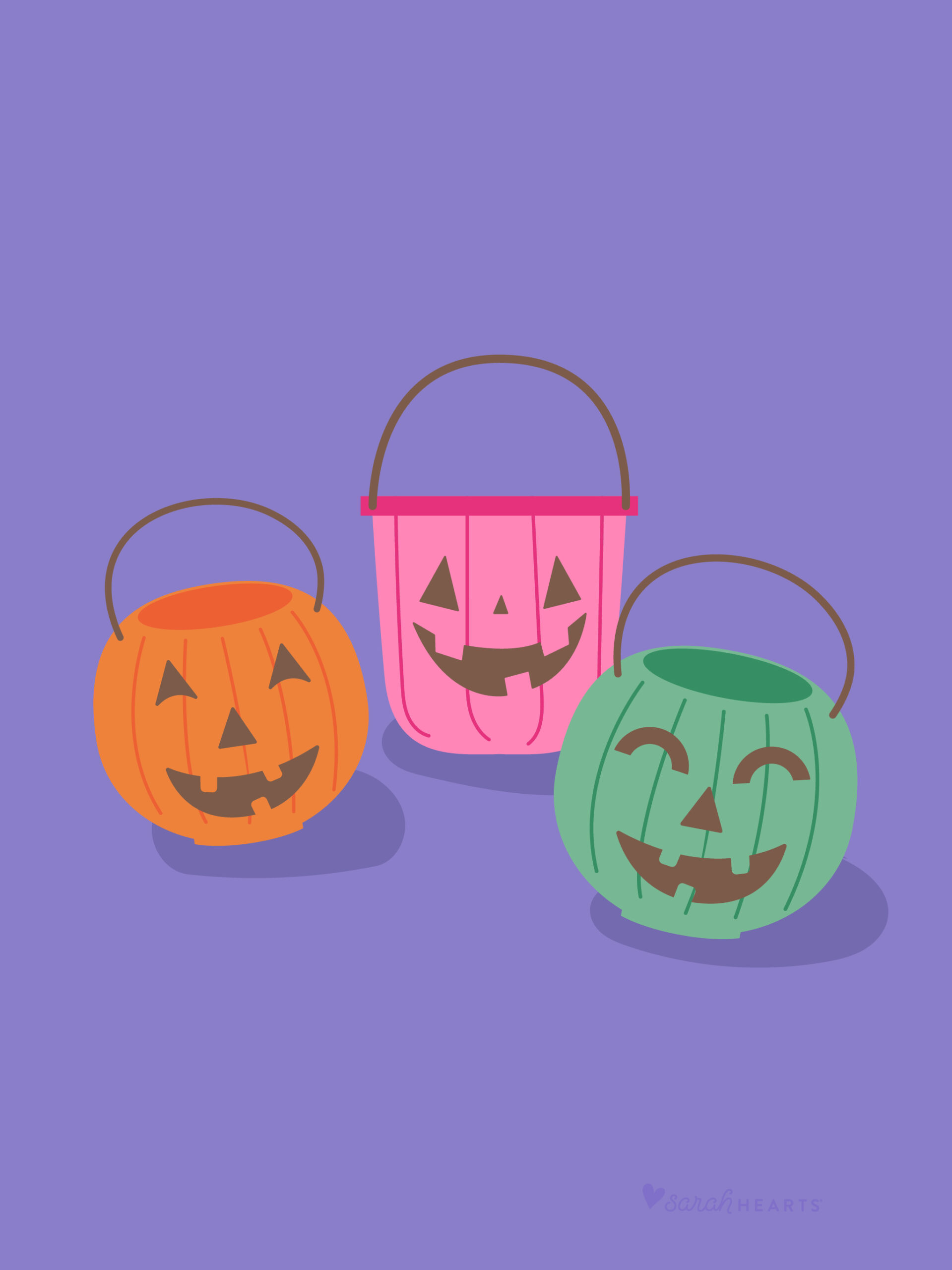 Purple Halloween iPhone Wallpaper To Download for Free!